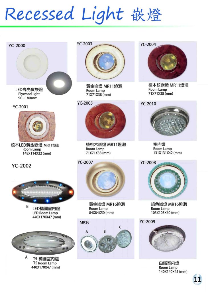 詠晨汽車材料產品型錄第 11 頁