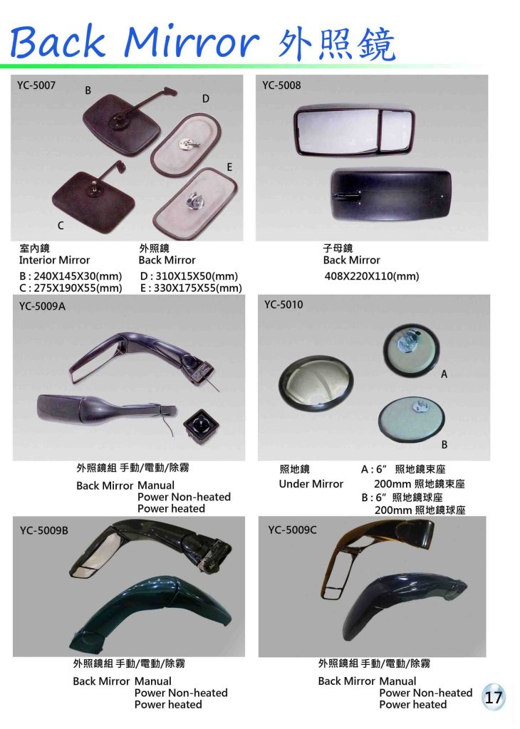 詠晨汽車材料產品型錄第 17 頁