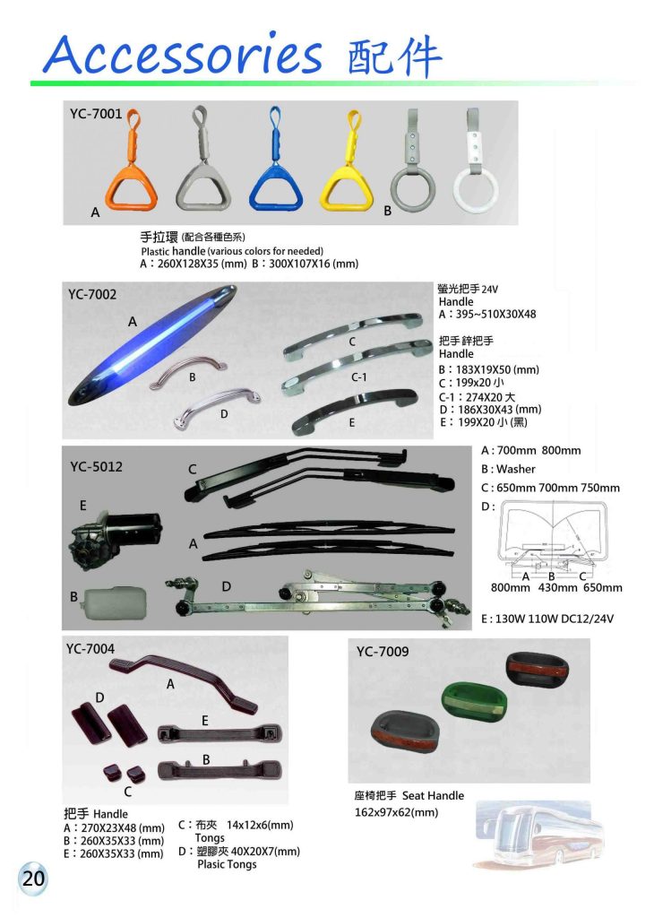 詠晨汽車材料產品型錄第 20 頁